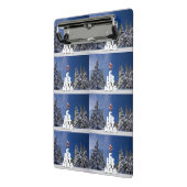 Weihnachtslandschaft Mini Klemmbrett (Gewinkelt2)