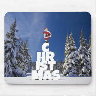Weihnachtslandschaft Mousepad