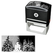 Weihnachtslandschaft Permastempel (Beispiel)