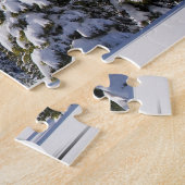 Weihnachtslandschaft Puzzle (Seite)