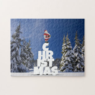 Weihnachtslandschaft Puzzle