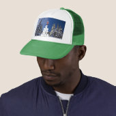 Weihnachtslandschaft Truckerkappe (Beispiel)