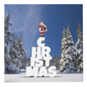 Weihnachtslandschaft Würfel (Rechts)