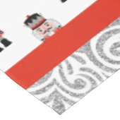 Weihnachtslappen Tischdecke (Schrägansicht)