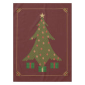 Weihnachtslappen Tischdecke (Vorderseite)