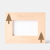 Weihnachtslaserrahmen Geätzte Rahmen (Vorderseite)