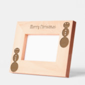 Weihnachtslaserrahmen Geätzte Rahmen (Links)