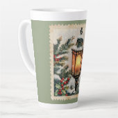 Weihnachtslaterne Milchtasse (Linke Ecke)