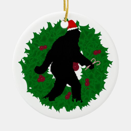 Weihnachtslatte Keramikornament (Vorne)