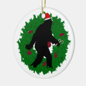 Weihnachtslatte Keramikornament (Links)