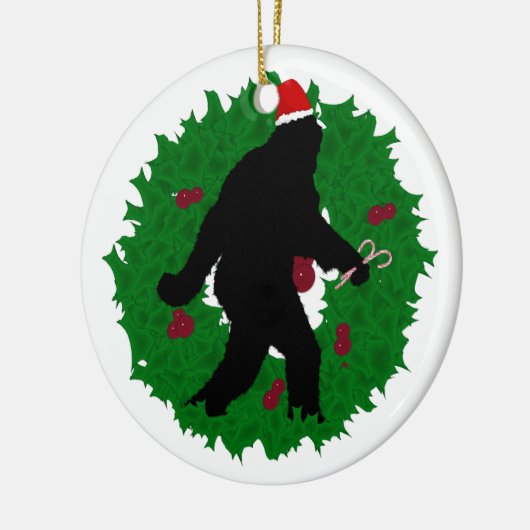 Weihnachtslatte Keramikornament (Links)