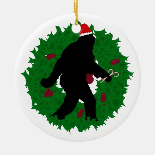 Weihnachtslatte Keramikornament (Hinten)