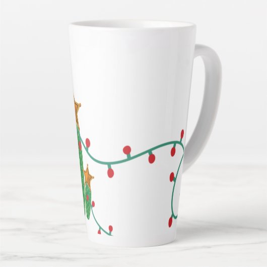 Weihnachtslatte Tasse (Rechte Ecke)