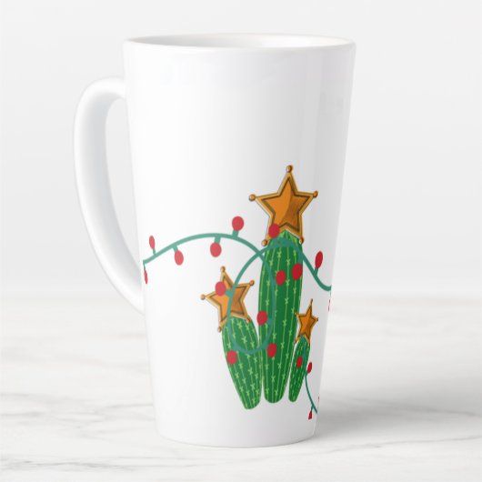 Weihnachtslatte Tasse (Linke Ecke)