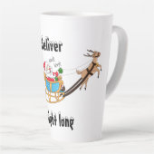 Weihnachtslatte Tasse (Rechte Ecke)