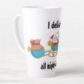Weihnachtslatte Tasse (Linke Ecke)