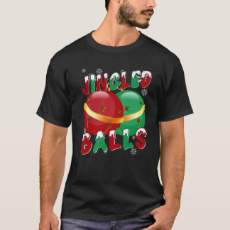 Weihnachtslauf 5K Gingled Balls Holiday Team Runni T-Shirt
