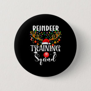 Weihnachtslauf-Rentier-Läufer-Trainingsstaffel T Button