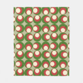 Weihnachtsleben Fleecedecke (Vorderseite)