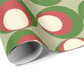 Weihnachtsleben Geschenkpapier (Rolleneckpunkt)