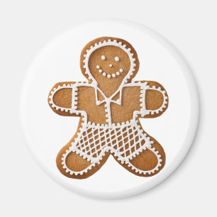 Weihnachtslebkuchen-Mann Magnet