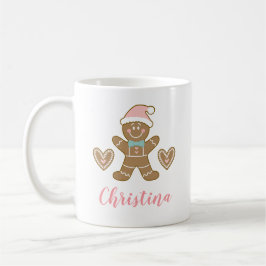 Weihnachtslebkuchen-Mann-Tasse Kaffeetasse