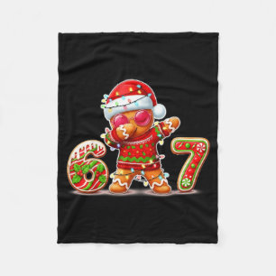 Weihnachtslebkuchen Six Seven 67 Eis Drip Fleecedecke