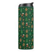 Weihnachtslebkuchen-Spaß Thermosbecher (Nach links gedreht)