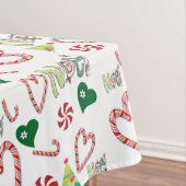 Weihnachtsleckchen, Weihnachten von Pfefferminzkan Tischdecke (Beispiel)