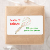 WeihnachtsLeckerei-Aufkleber/Backen-Aufkleber (Insitu)