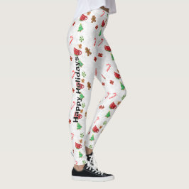 Weihnachtsleckereien anpassbar leggings