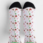 Weihnachtsleckereien anpassbar socken (Oben)