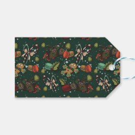 Weihnachtsleckereien - Kiefer (Farbe) Geschenkanhänger