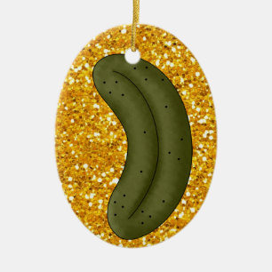 Weihnachtsleder Keramik Ornament