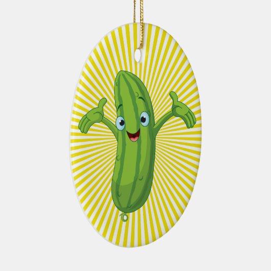 Weihnachtsleder Keramik Ornament (Rechts)