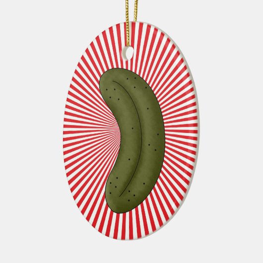 Weihnachtsleder Keramikornament (Links)
