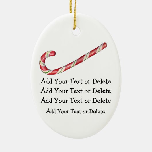 Weihnachtsleder Keramikornament (Hinten)