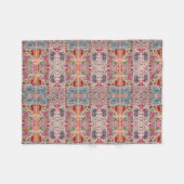 Weihnachtsleder (klein) fleecedecke (Vorderseite (Horizontal))