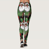 Weihnachtsleder Leggings (Rückseite)