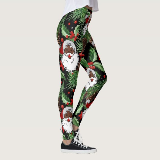 Weihnachtsleder Leggings (Rechts)