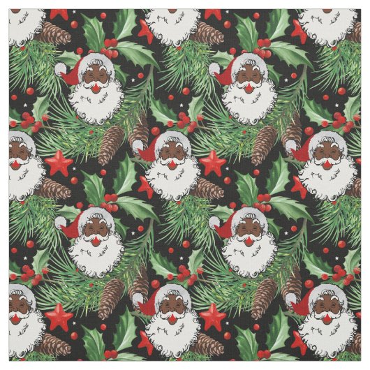 Weihnachtsleder Stoff (Muster)