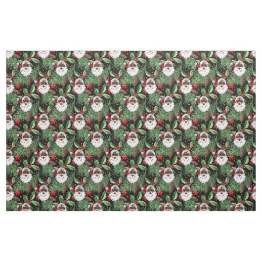 Weihnachtsleder Stoff (Fat Quarter (45,7 x 55,9 cm))
