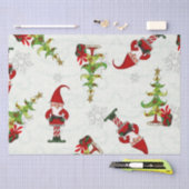 Weihnachtsleder Whimsey 15 Zoll & NUR WENIGER Seidenpapier (Handwerk)