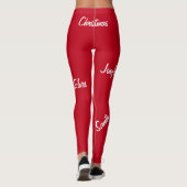 WeihnachtsLeggings Leggings (Rückseite)