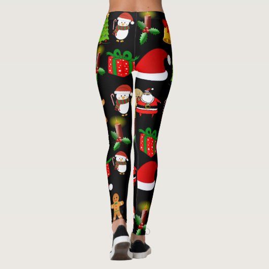 WeihnachtsLeggings Leggings (Rückseite)
