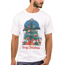 Weihnachtslehre T - Shirt für Männer: Stilvolles n