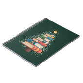 Weihnachtslehrer Bücher Tree Xmas Reading Holiday (Linke Seite)