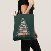 Weihnachtslehrer Bücher Tree Xmas Reading Holiday Tasche (Von Nahem)