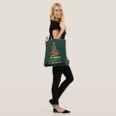 Weihnachtslehrer Crayon Tree Niedliche Weihnachtsb Tasche (Am Model)