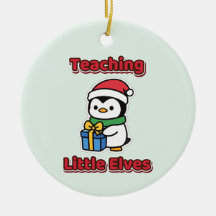 Weihnachtslehrer für kleine Elfen